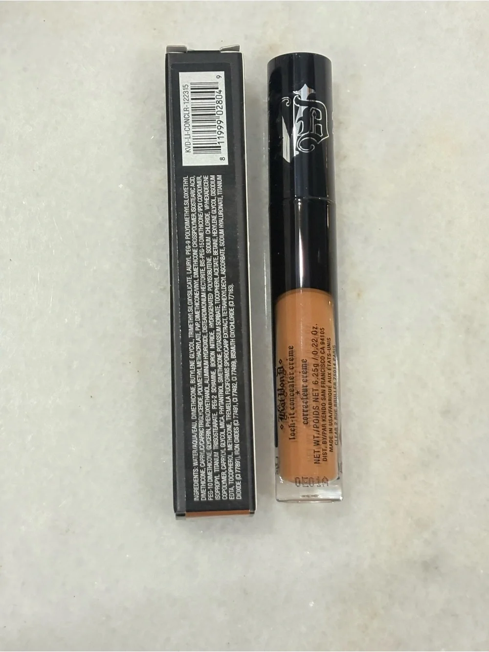 KVD Kat Von D Lock It Concealer Deep 37 Warm 0.22oz